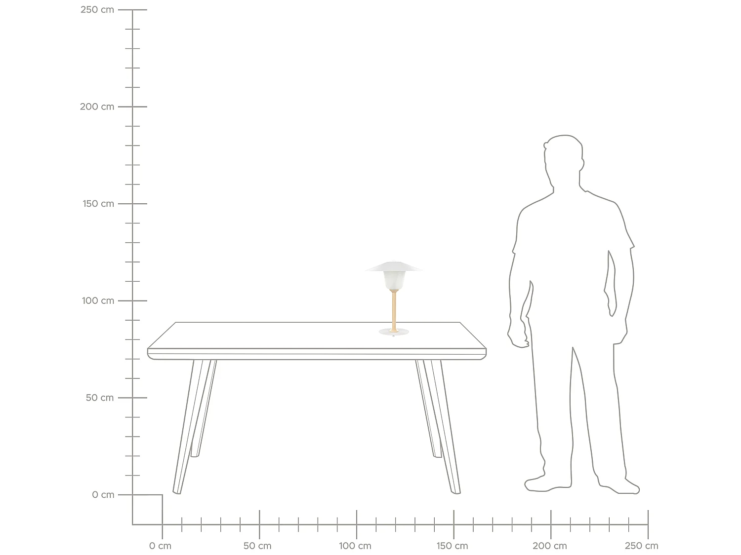 Lampe à poser MOPPY Bois Blanc