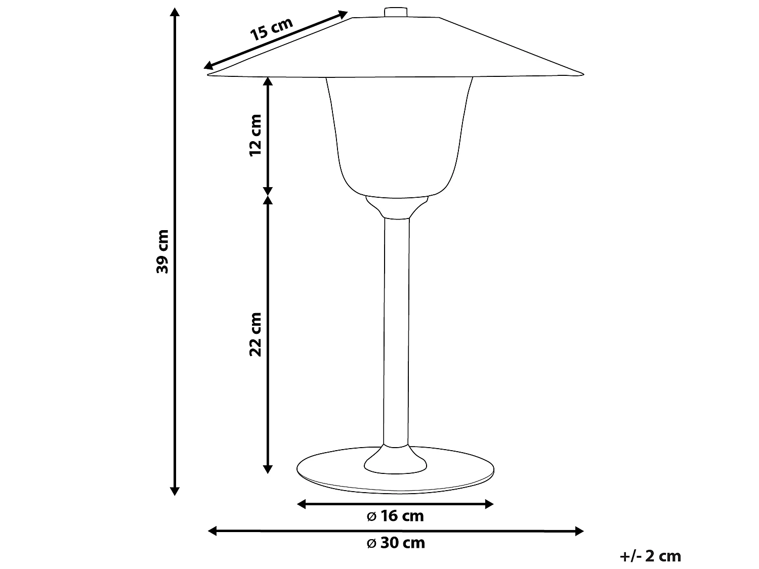 Lampe à poser MOPPY Bois Blanc