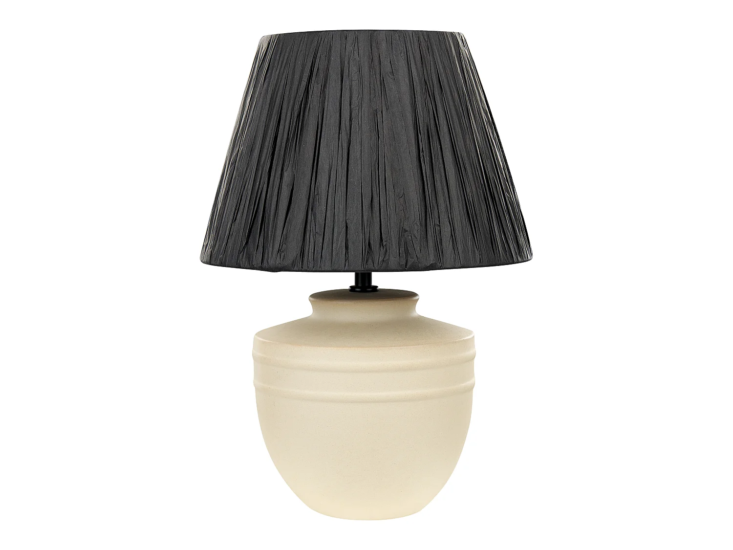 Lampe à poser TIGRE Céramique Beige