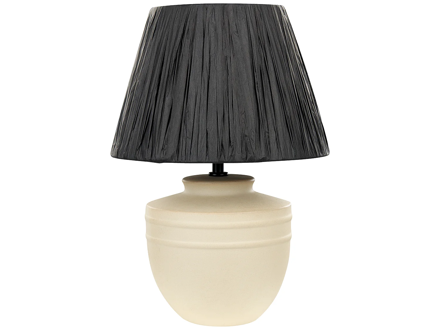 Lampe à poser TIGRE Céramique Beige