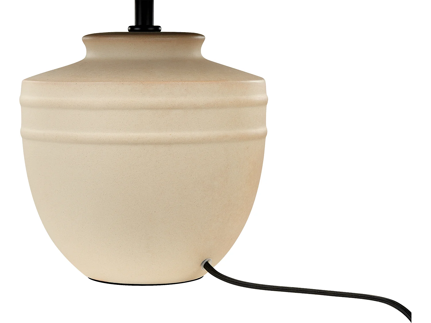 Lampe à poser TIGRE Céramique Beige