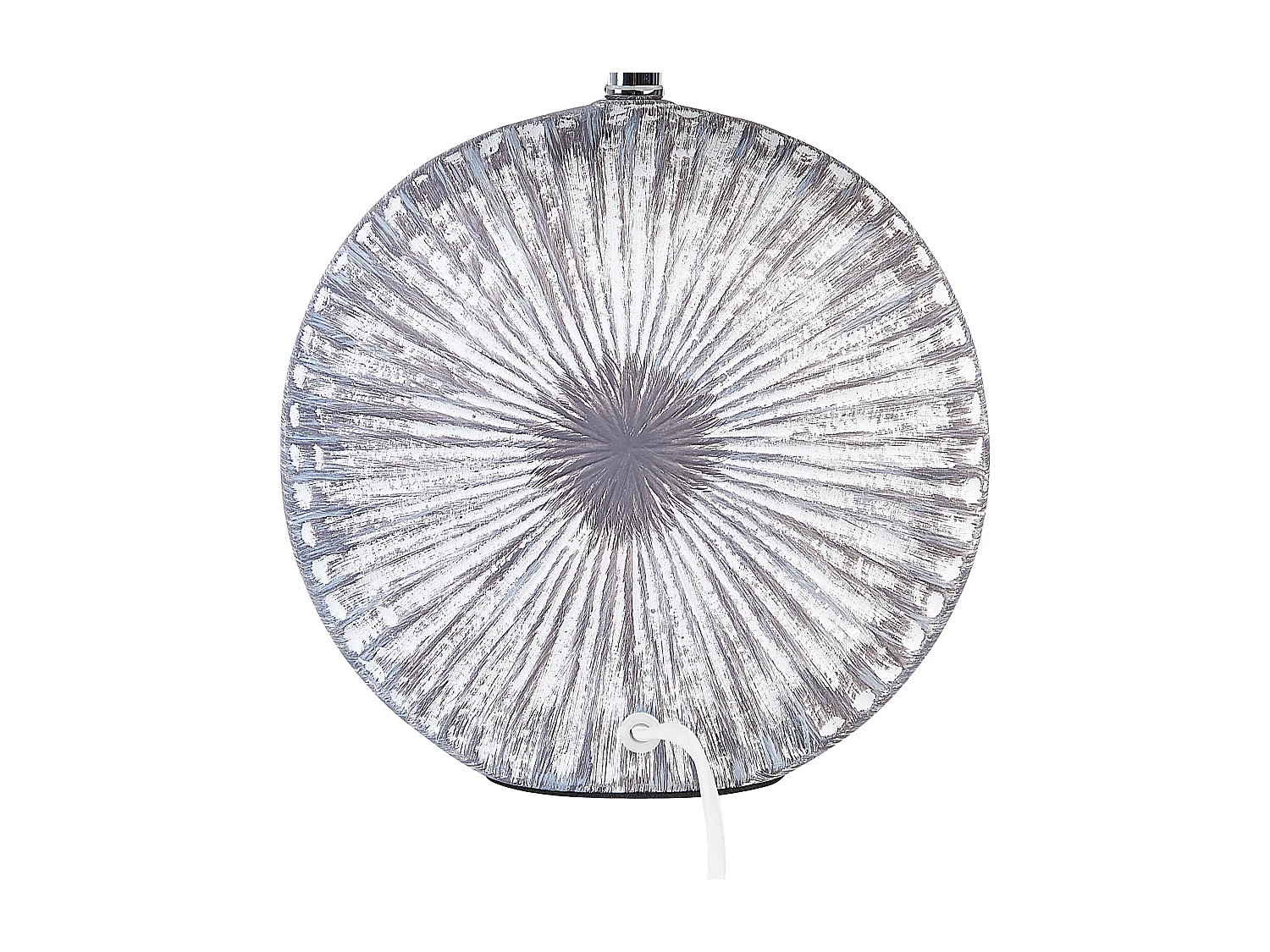 Lot de 2 lampes de bureau YUNA Céramique Argenté