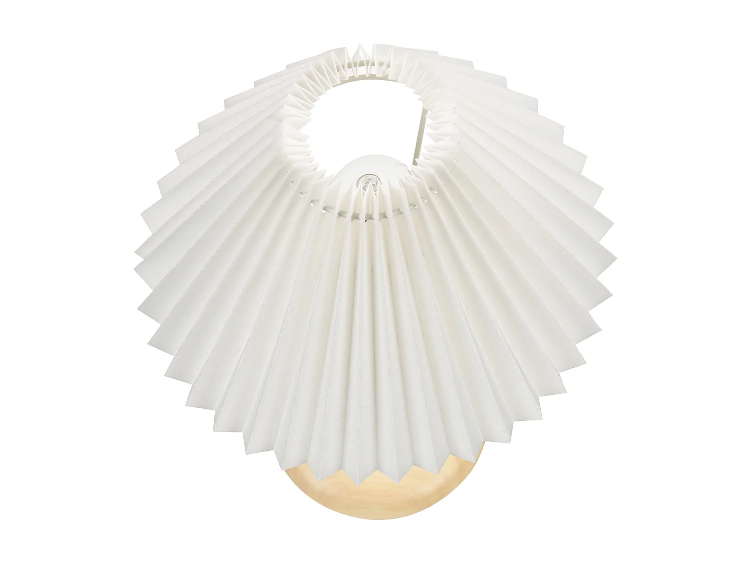 Lampe à poser COOKS Bois de chêne Marron clair/blanc