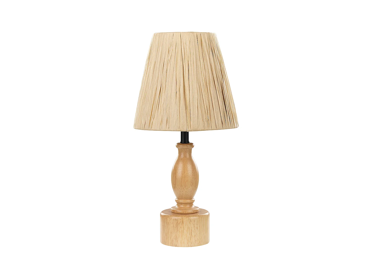 Lampe à poser MORONA Bois de chêne Naturel