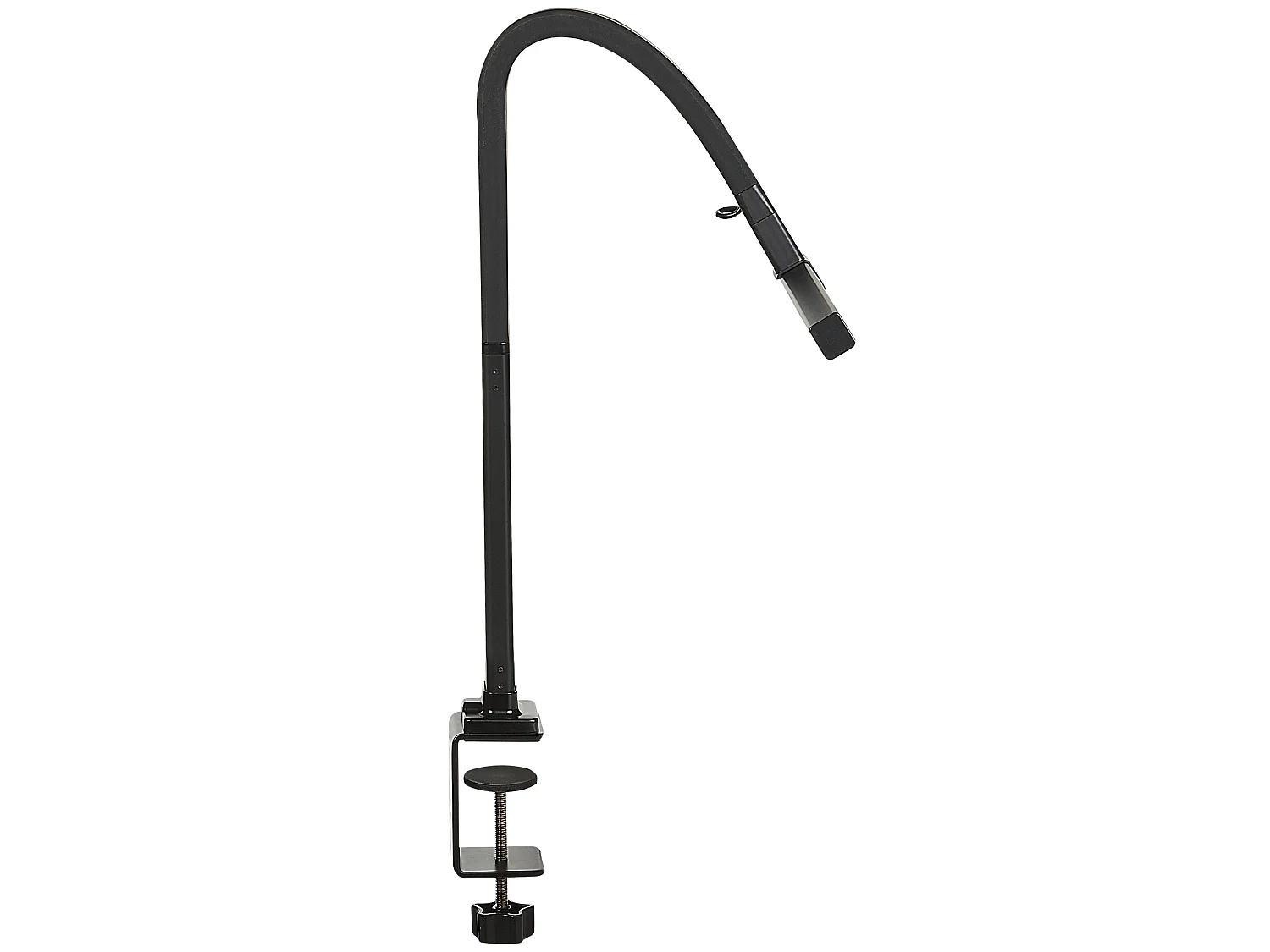 Lampe de bureau LED à pince AURIGA Avec détecteur de mouvement Métal Noir