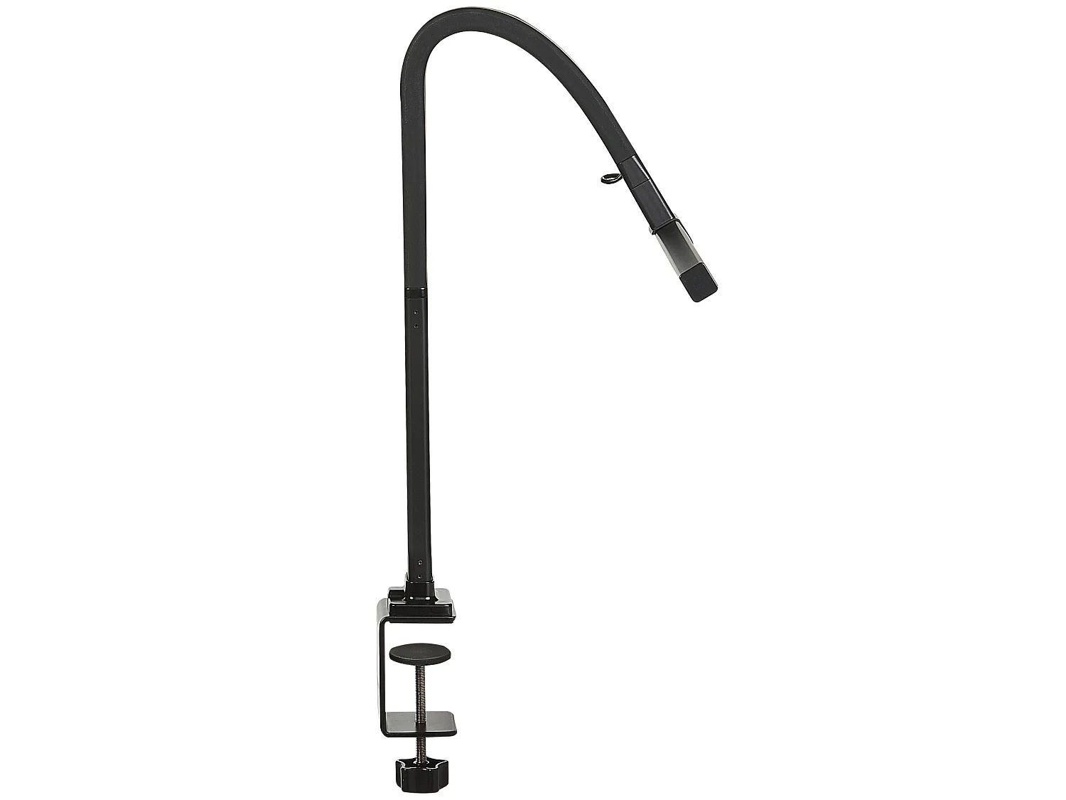 Lampe de bureau LED à pince AURIGA Avec détecteur de mouvement Métal Noir