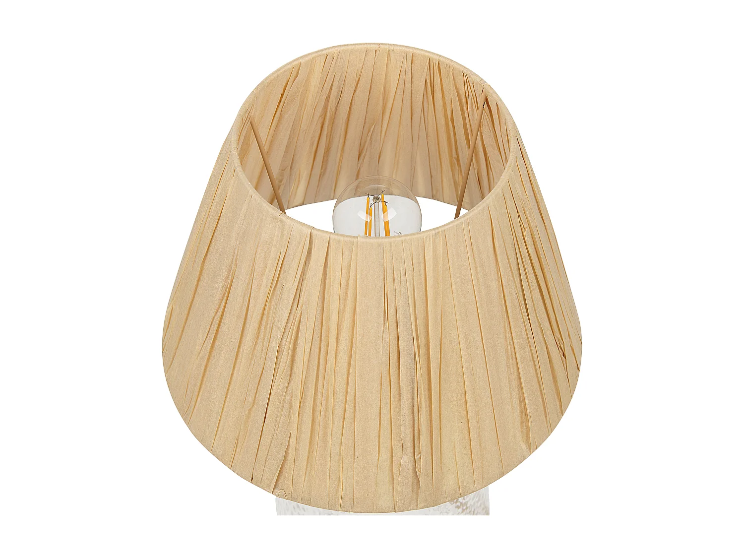 Candeeiro de mesa BLANCO Vidro Natural