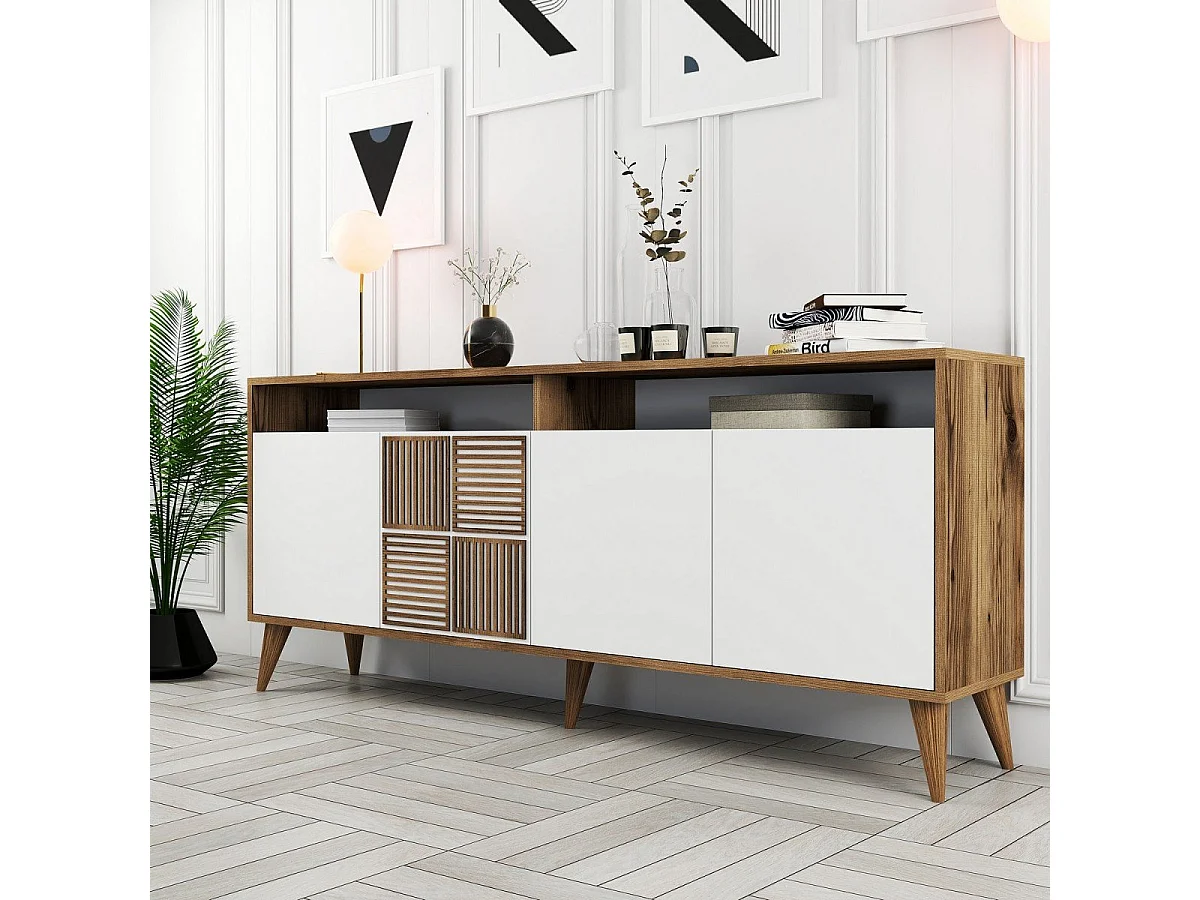 Buffet 4 portes L180 cm - MILAN