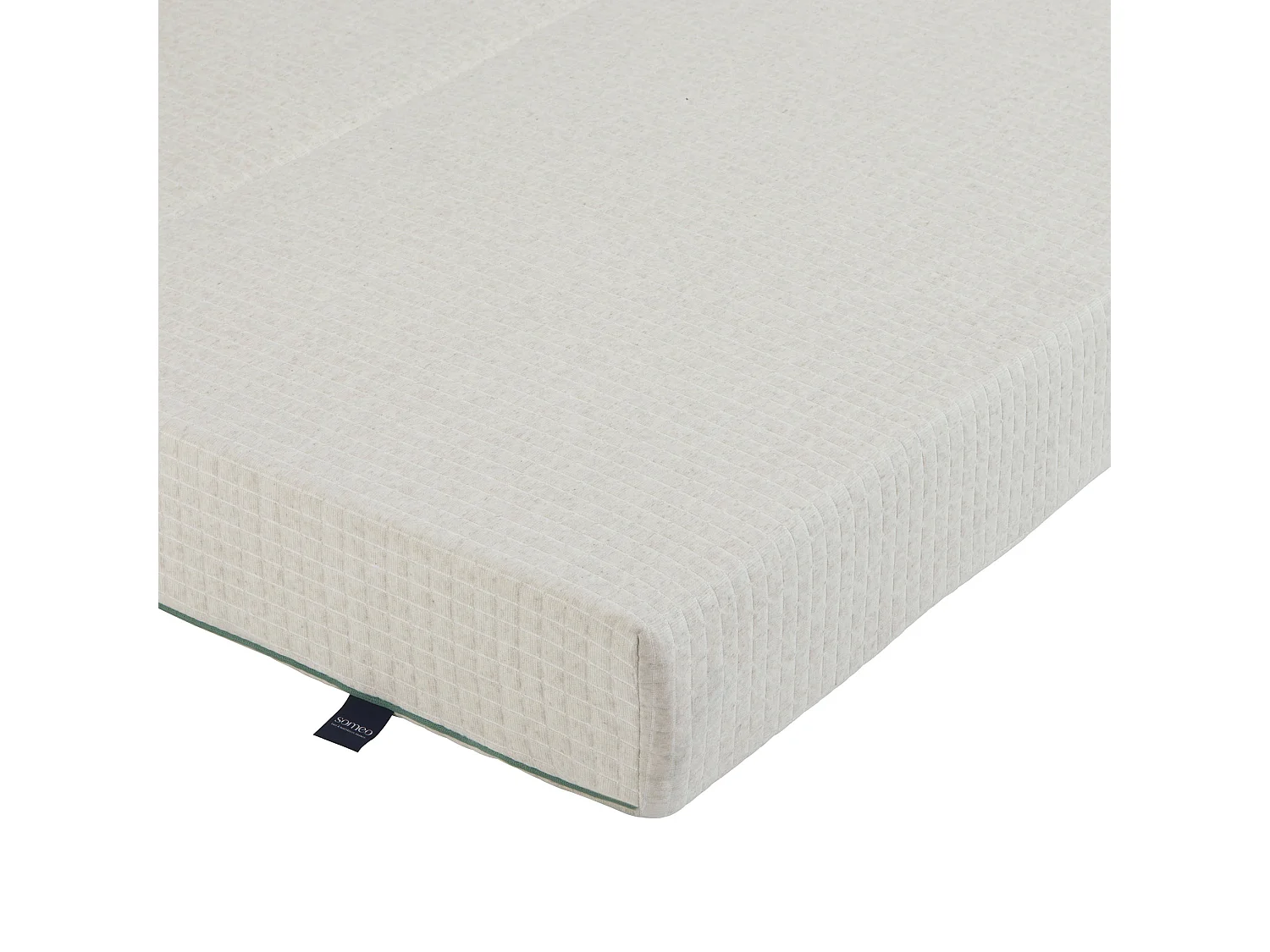 Matelas clic-clac naturel 100% latex naturel Aube - SOMEO 60+60x190