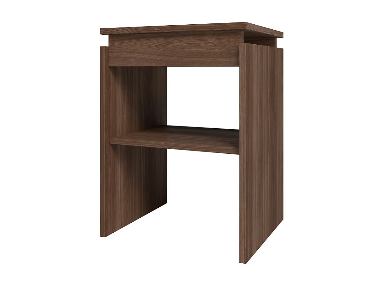 Chevet - Bout de Canapé Châtaignier 2 Niches L 38 H 52 P 33 cm