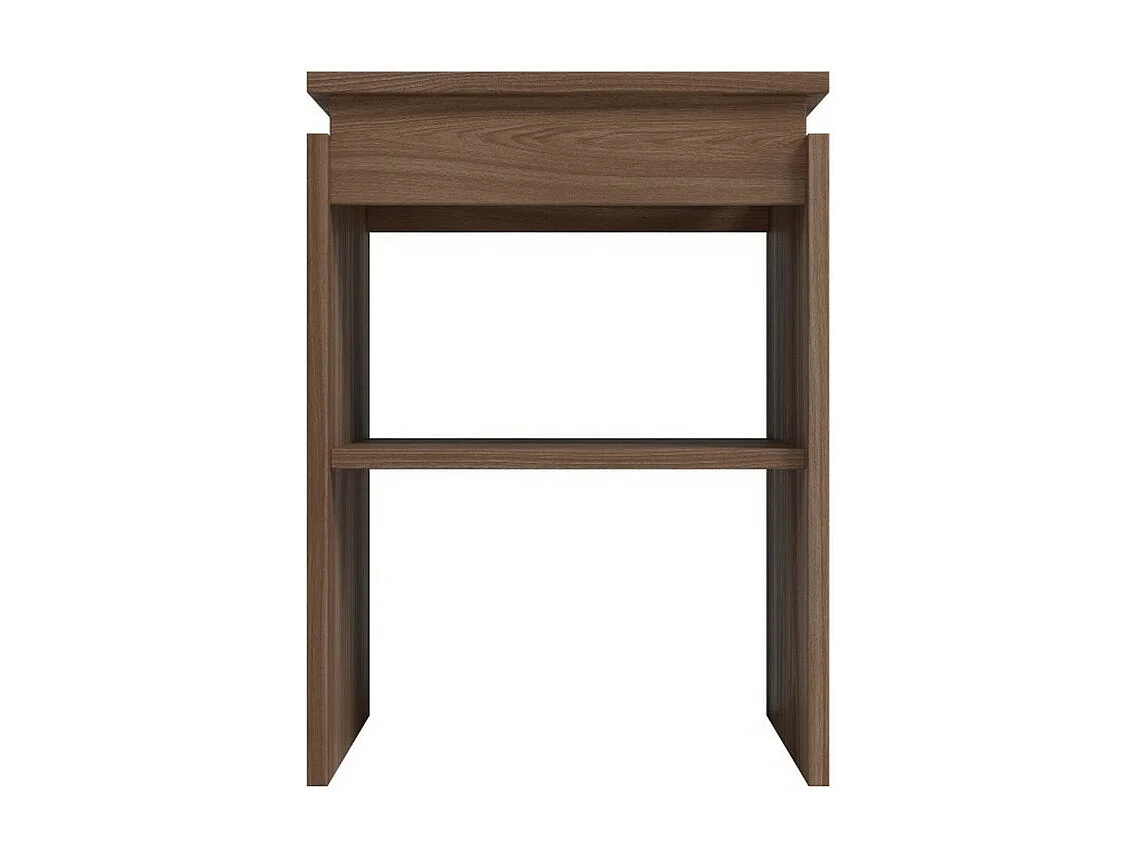 Chevet - Bout de Canapé Châtaignier 2 Niches L 38 H 52 P 33 cm