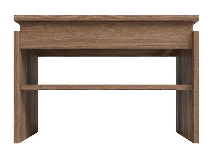 Table Basse Rectangle 2 Niches Châtaignier L 53.5 H 37 P 33 cm