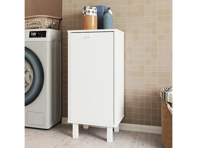 Caisson de Rangement Blanc 1 Porte H 83 cm