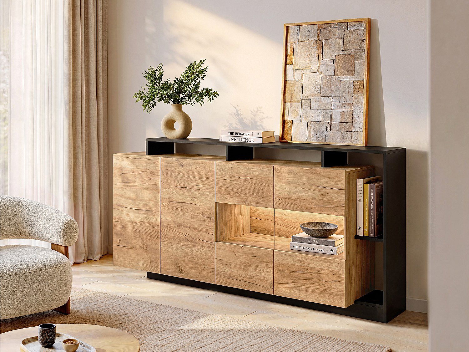 Buffet bas de salon, meuble bas de séjour pas cher