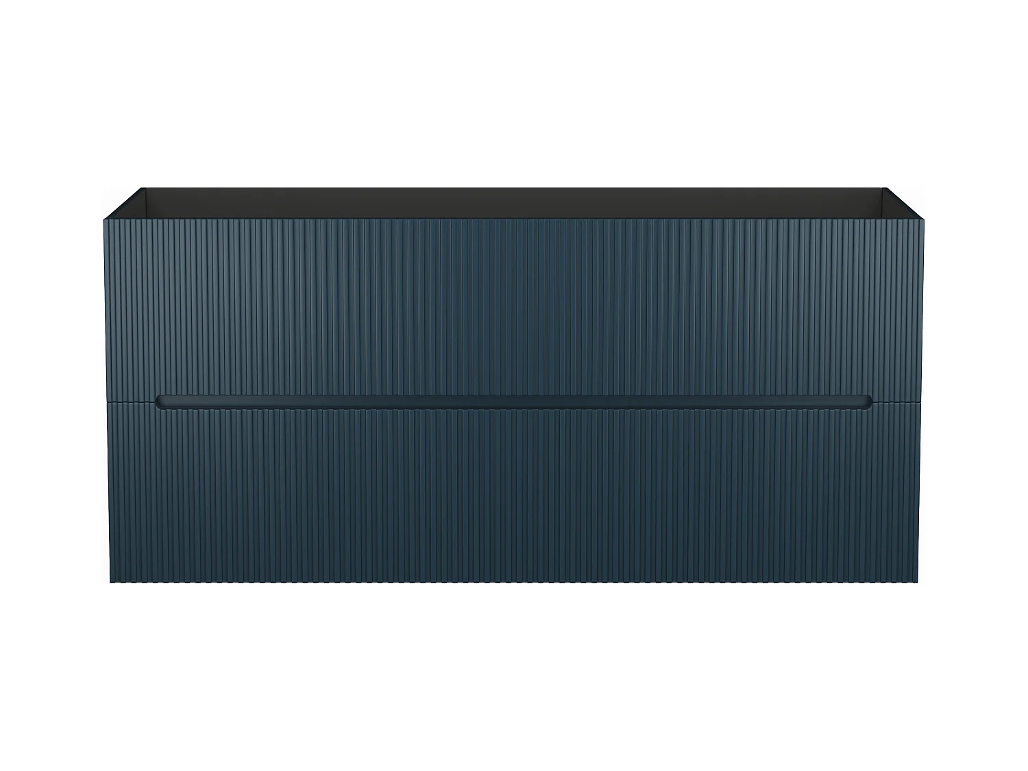 Upphängd möbelstomme randig blå - 120 cm - PAVANI