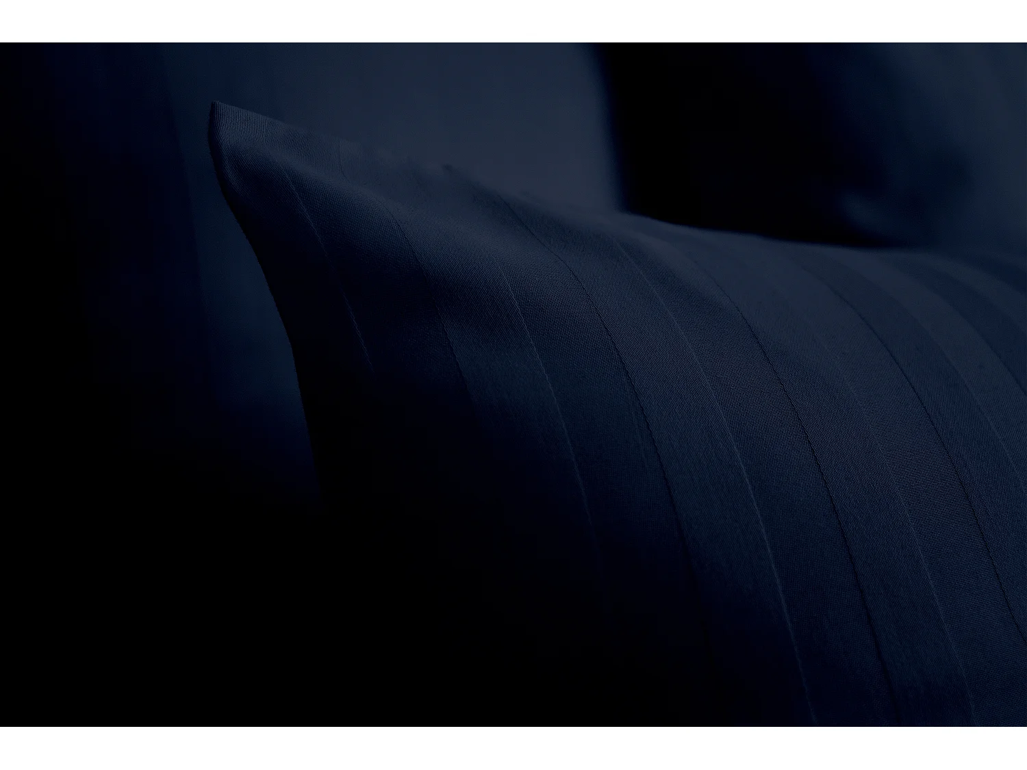 Juego de cama de satén 92 hilos/ cm² - Funda nórdica 240 x 260 cm + 2 fundas de almohada 63 x 63 cm - Azul - ABILY de PALACIO