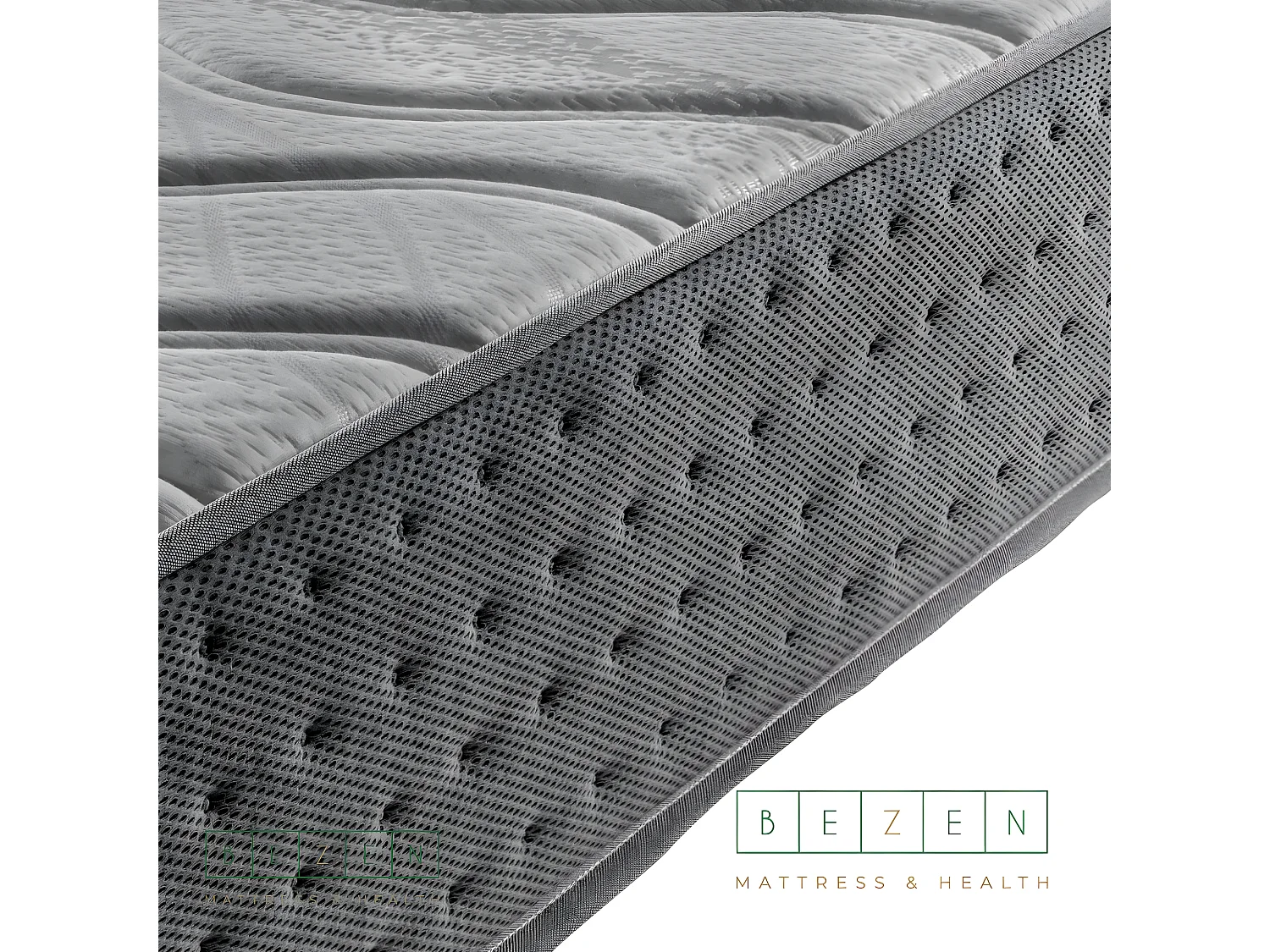 BEZEN Materasso a molle insacchettate Generation Z | 24 cm | 105X190