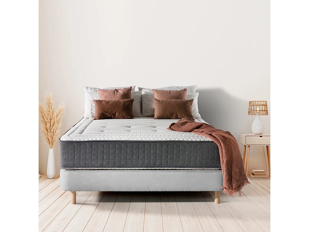 Materasso a Molle Insacchettate Mandala Gran Hotel | 30 cm | Fermezza Media/Alta 120X180 | Effetto Relax | Certificati Sanitized® e Oeko-Tex®