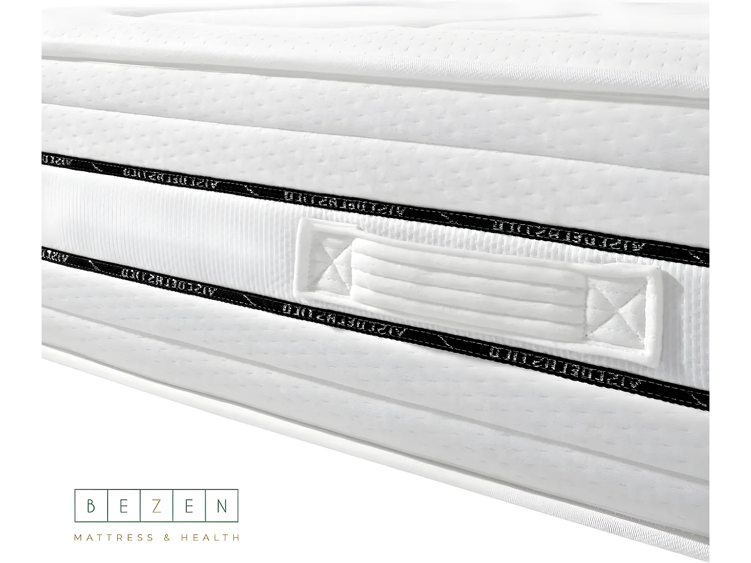 Colchón de Muelles Ensacados Mónaco con viscoelástica|26 cm | Firmeza Media / Alta 120X180 | Efecto Relax | Certificados Sanitized® y Oeko-Tex®