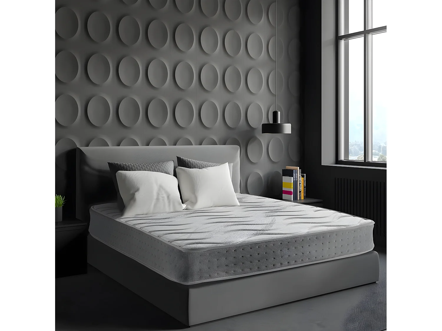 BEZEN Materasso a molle insacchettate Generation Z | 24 cm | 105X180