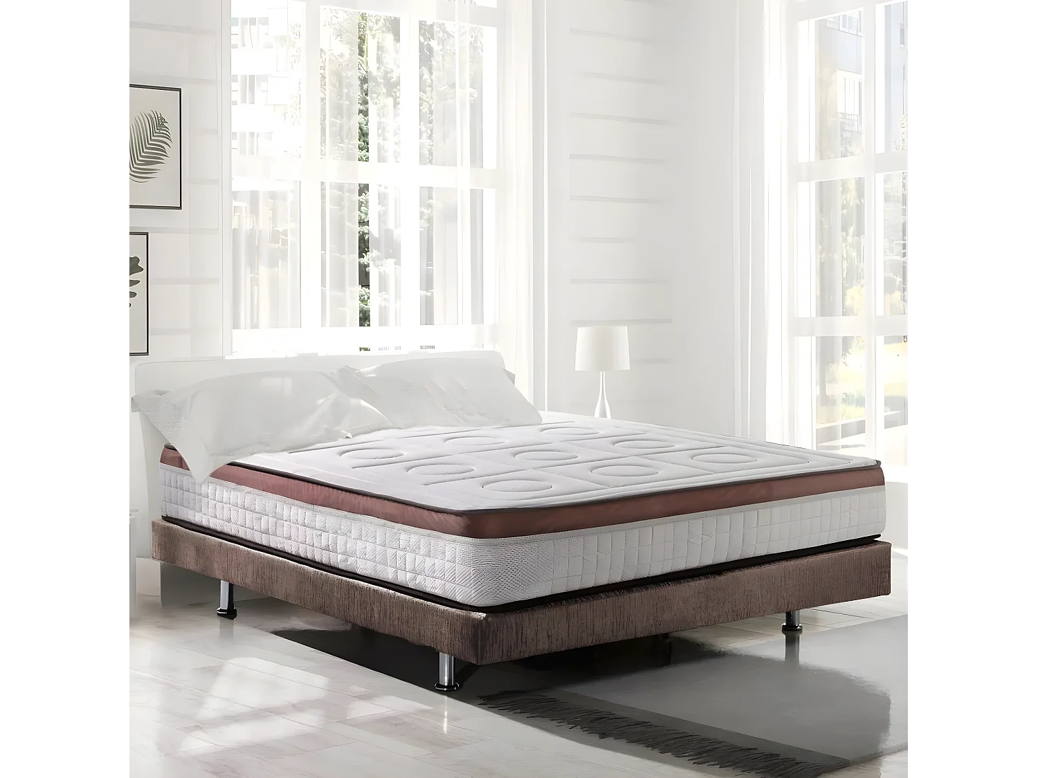 BEZEN Materasso in memory foam Toscana Deluxe | 21 cm | 180X190