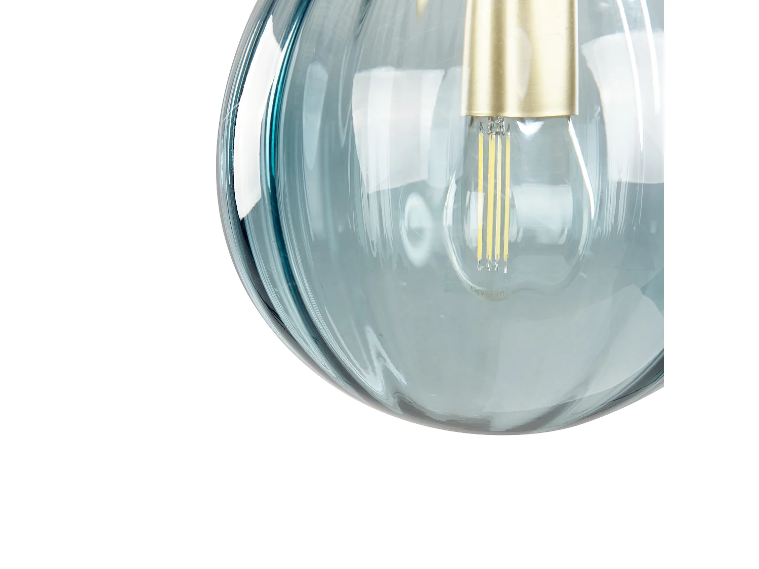 Lampa ścienna BOOMI Metal Niebieski