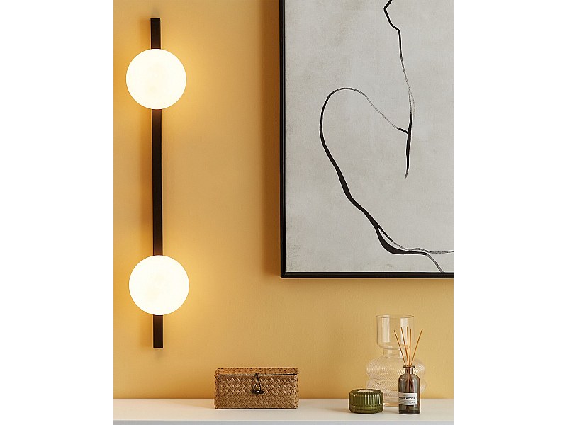 Lampe murale ISABELLA Métal Noir