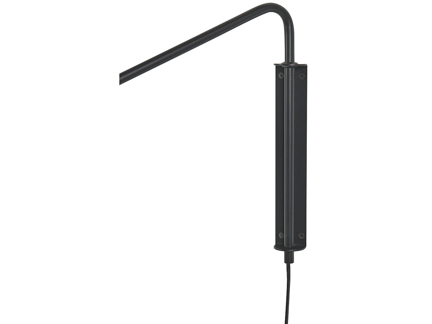 Wandleuchte Rattan natürlich 1-flammig Kegelform verstellbar Boho Palena