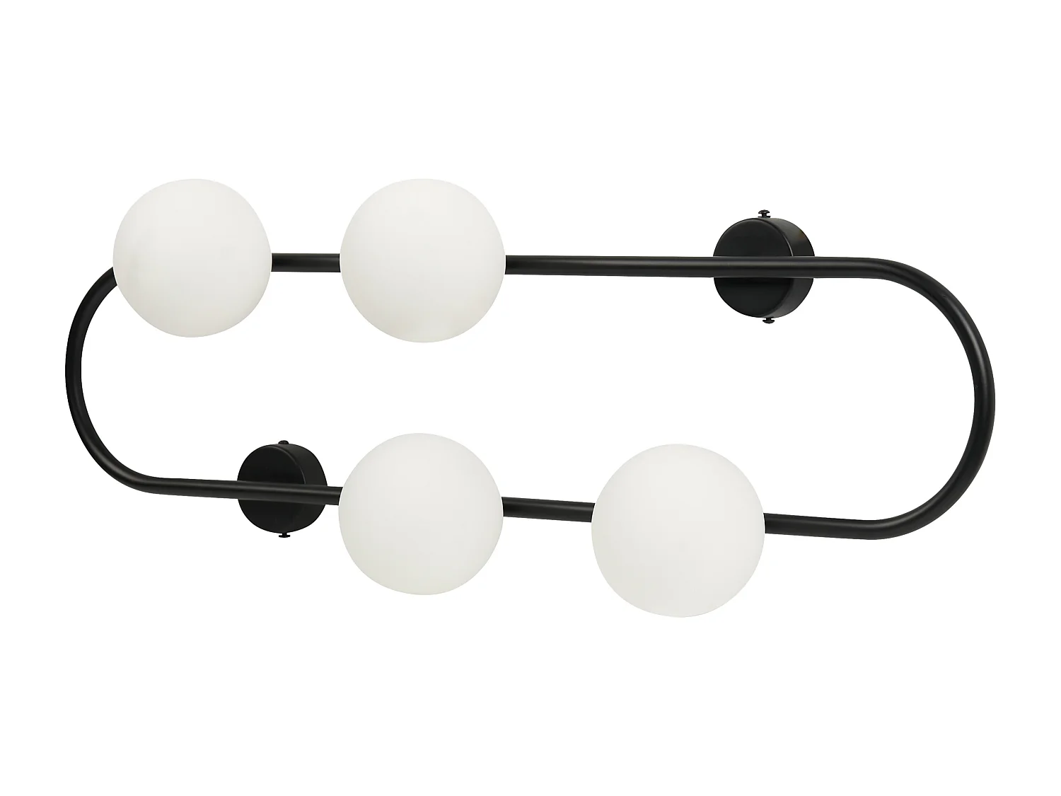 Lampe murale YANGO Métal Noir