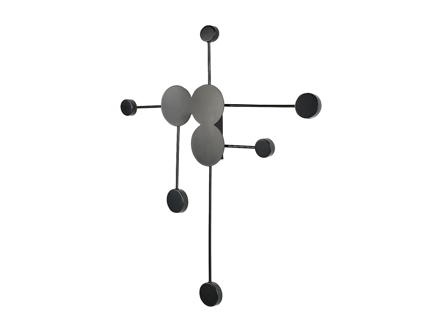 Lampe murale LED MARIATO Métal Noir