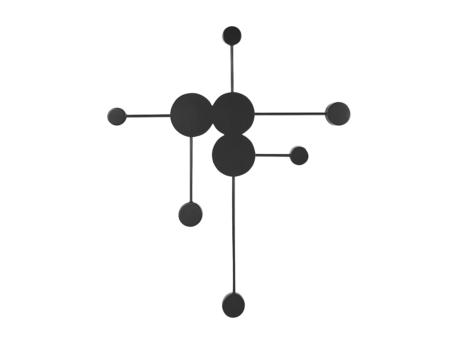 Lampe murale LED MARIATO Métal Noir