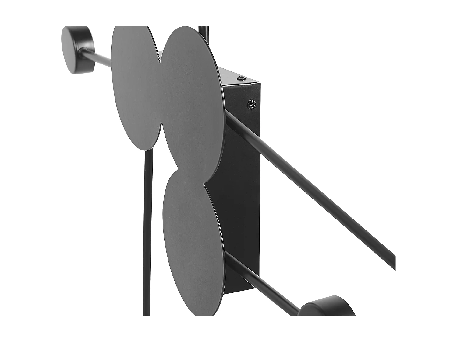 Lampe murale LED MARIATO Métal Noir