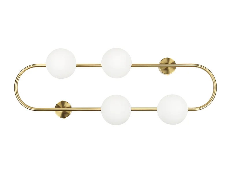 Lámpara de pared YANGO Metal Dorado