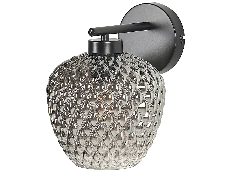 Lampa ścienna SHERRY Metal Szary