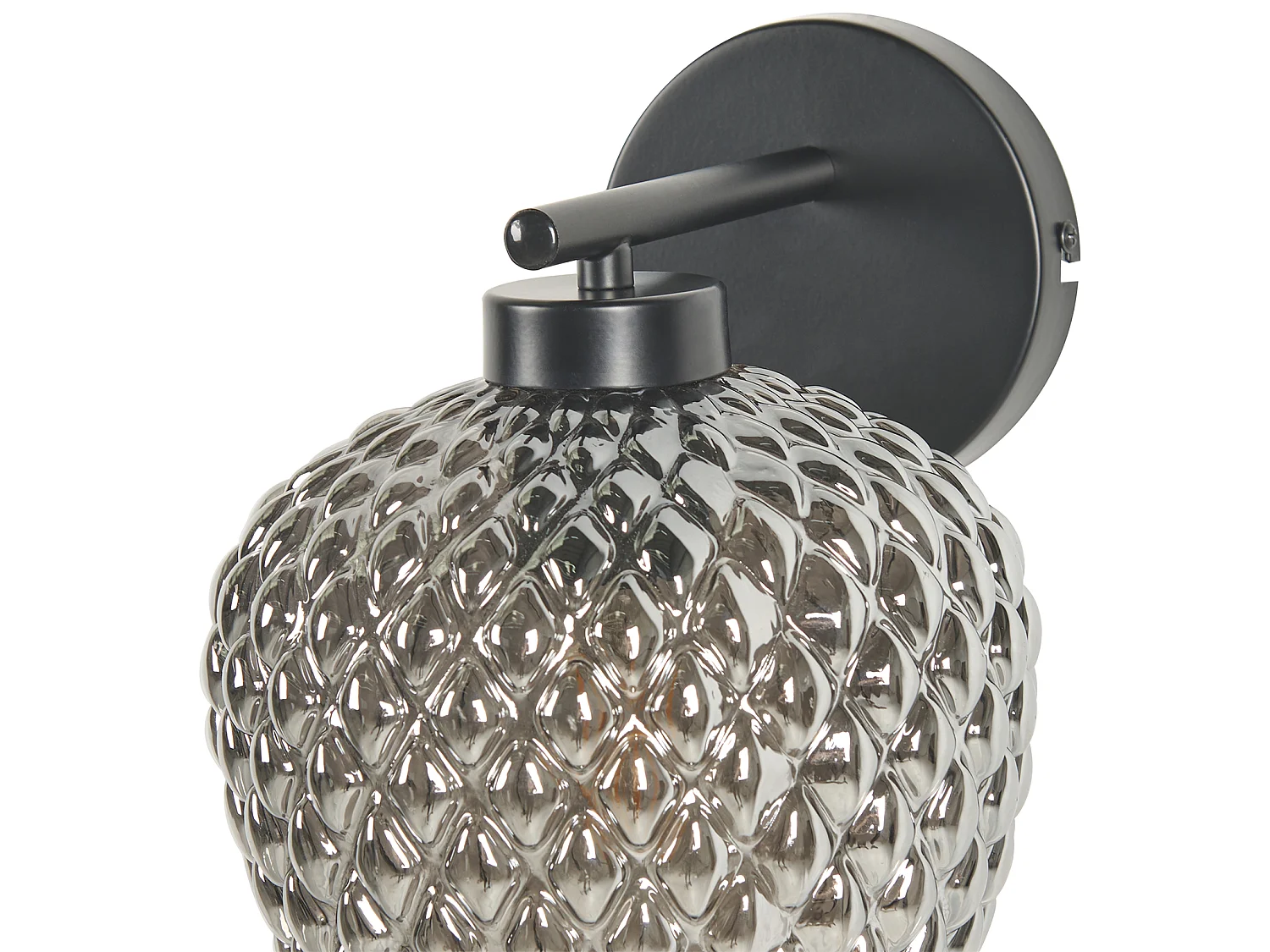 Wandlampe SHERRY Metall Grau