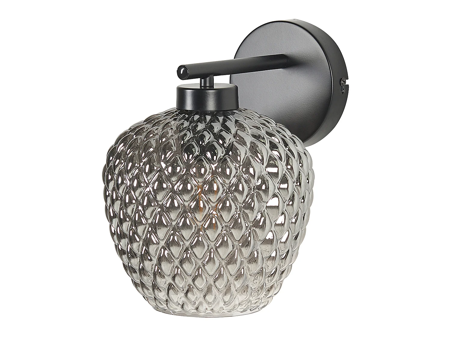 Lampe murale SHERRY Métal Gris