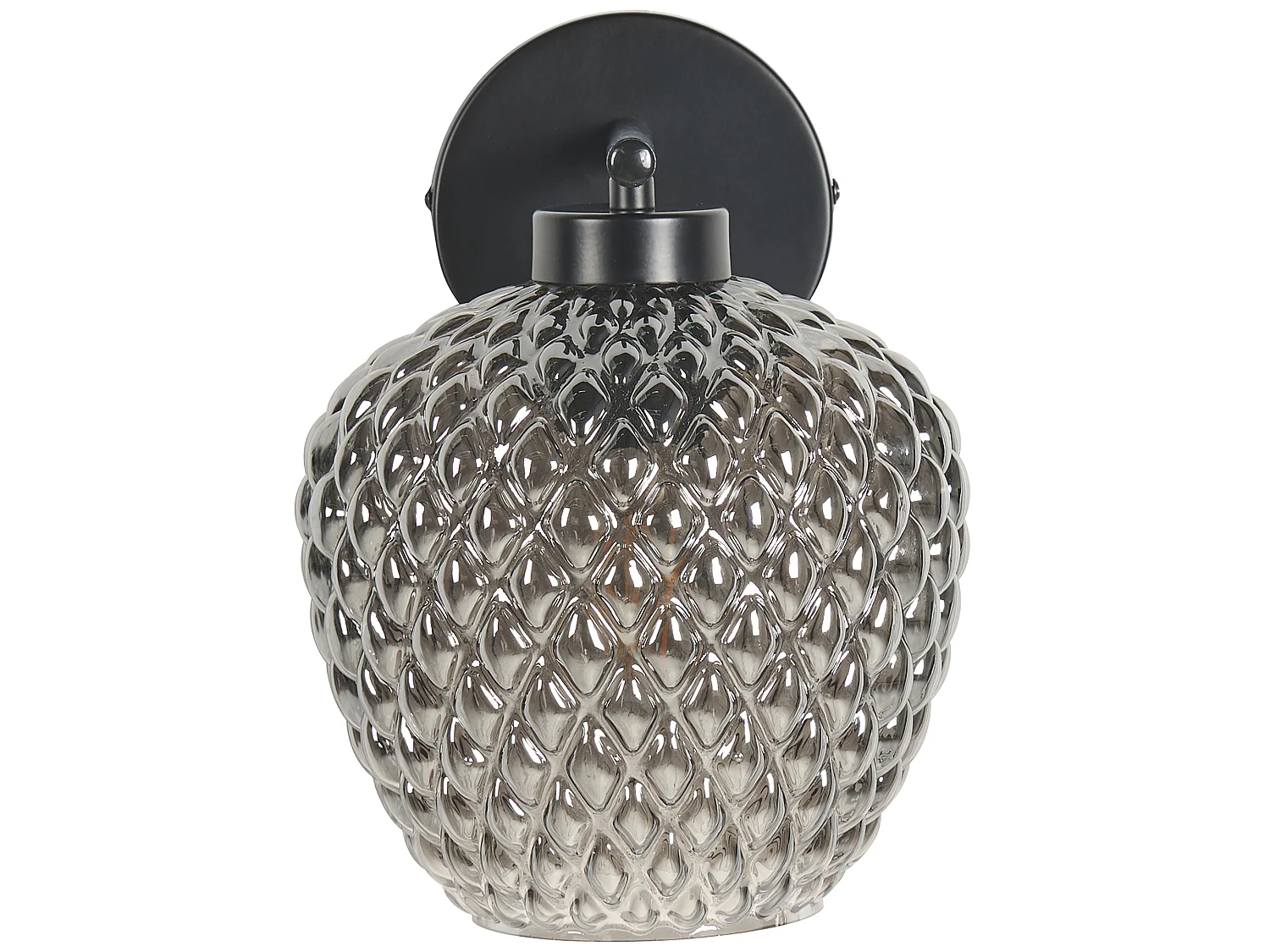 Lampe murale SHERRY Métal Gris