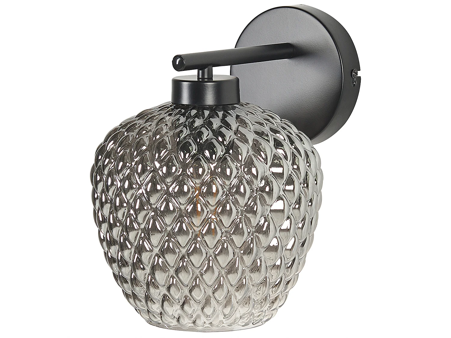 Lampe murale SHERRY Métal Gris