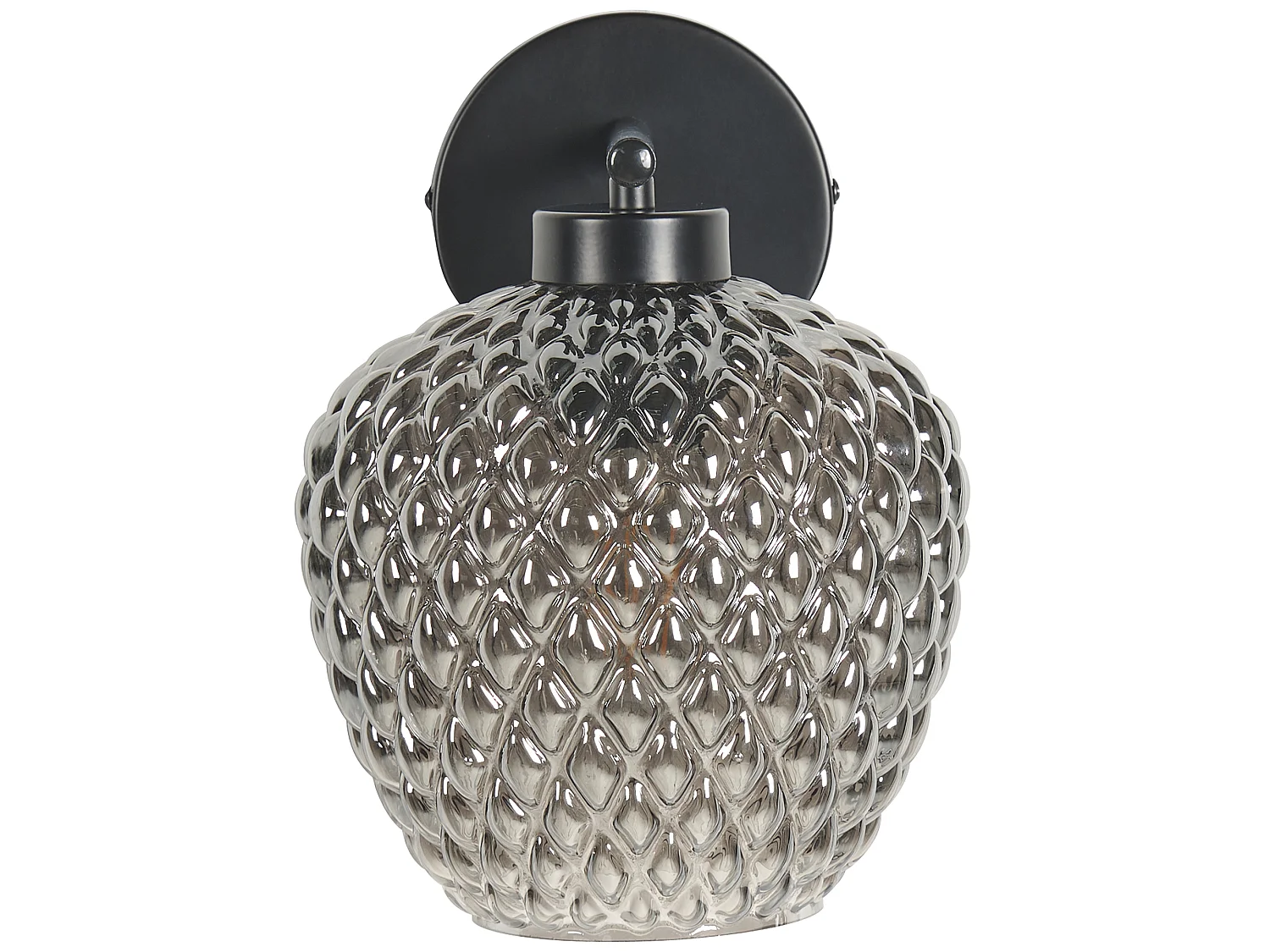 Lampe murale SHERRY Métal Gris