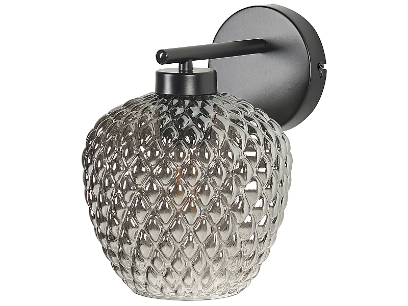 Lampe murale SHERRY Métal Gris