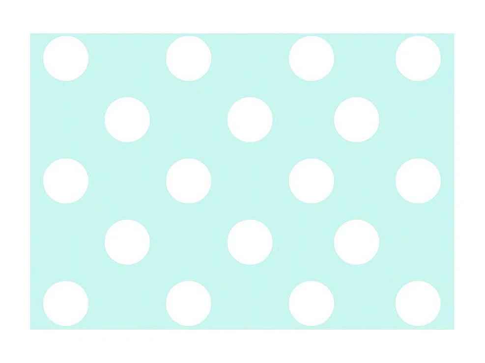 Papier Peint "Sky Blue Dots" 245 x 350 cm
