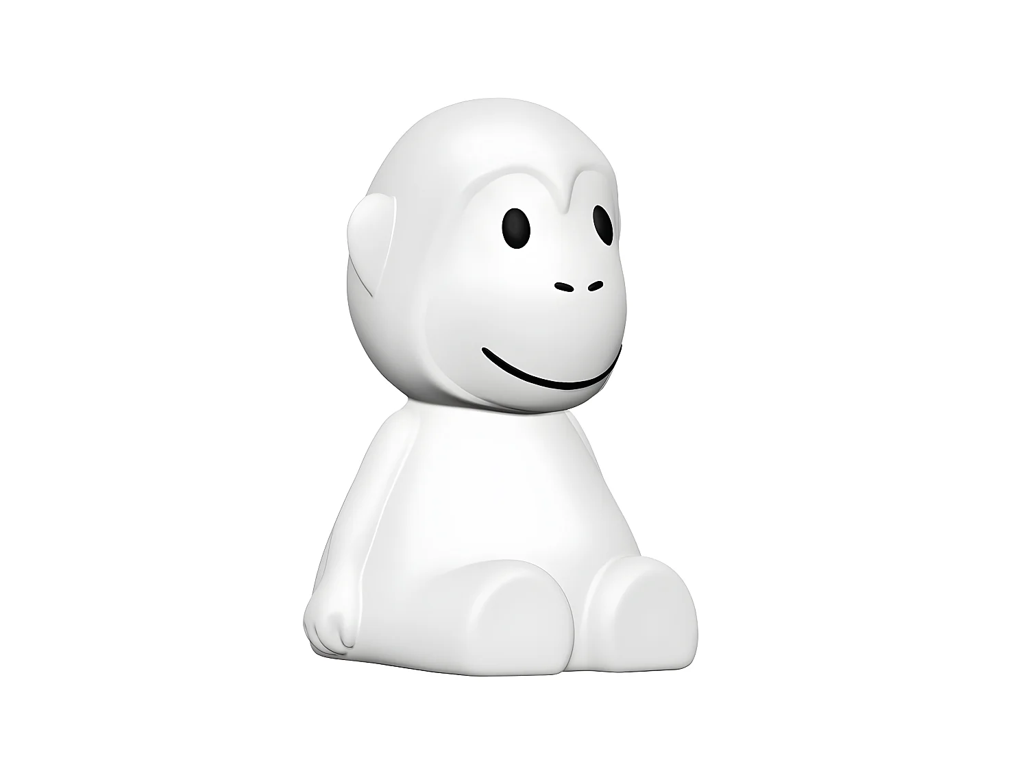 Veilleuse First light Singe Blanc  Mr Maria