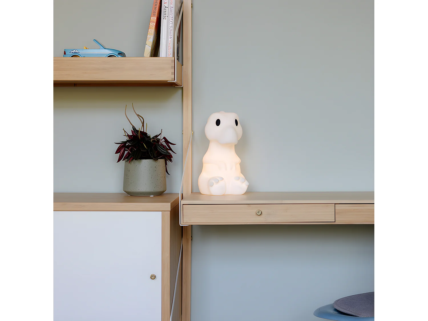 Veilleuse First light Tyrannosaurus Rex Blanc  Mr Maria