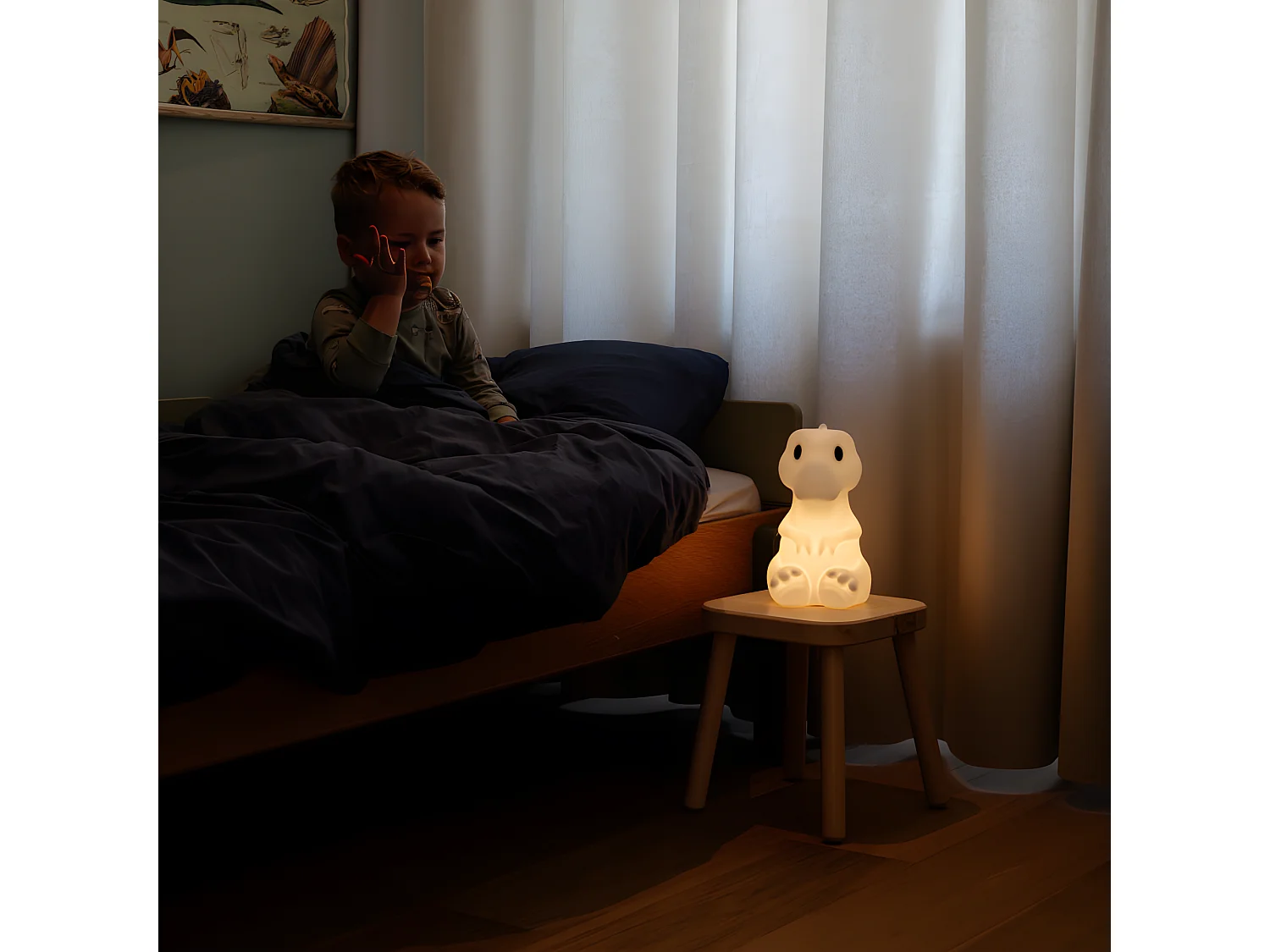 Veilleuse First light Tyrannosaurus Rex Blanc  Mr Maria