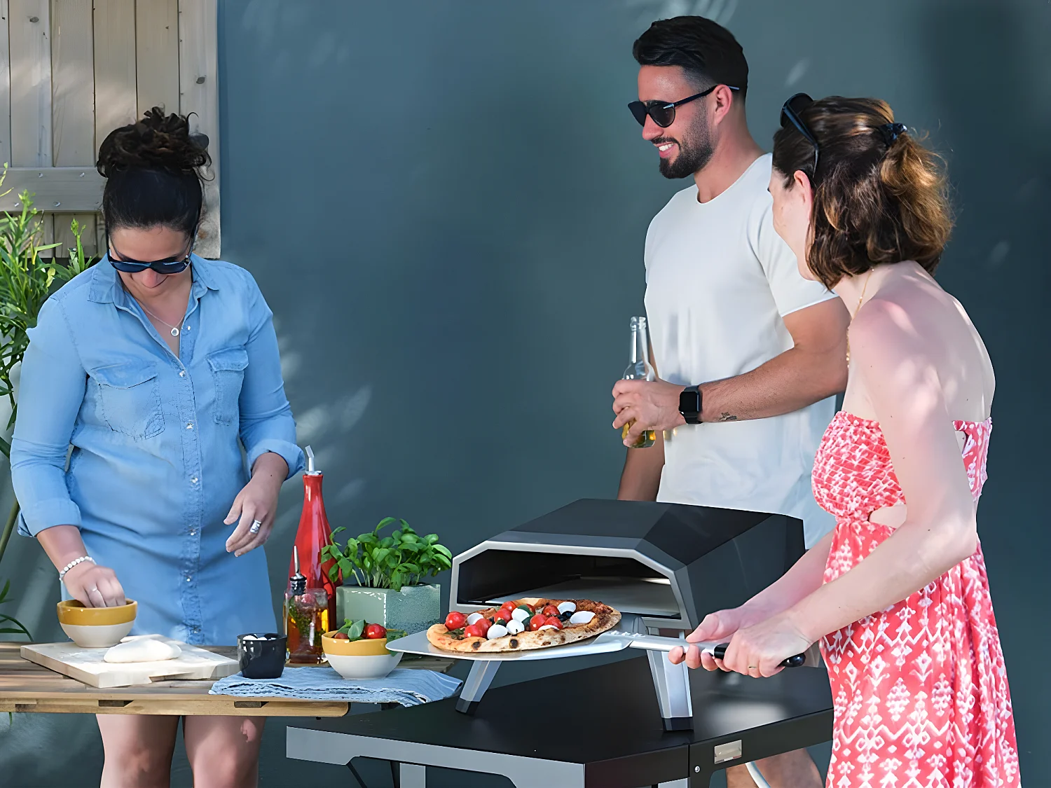 Four à pizza à gaz 12 - Le Marquier