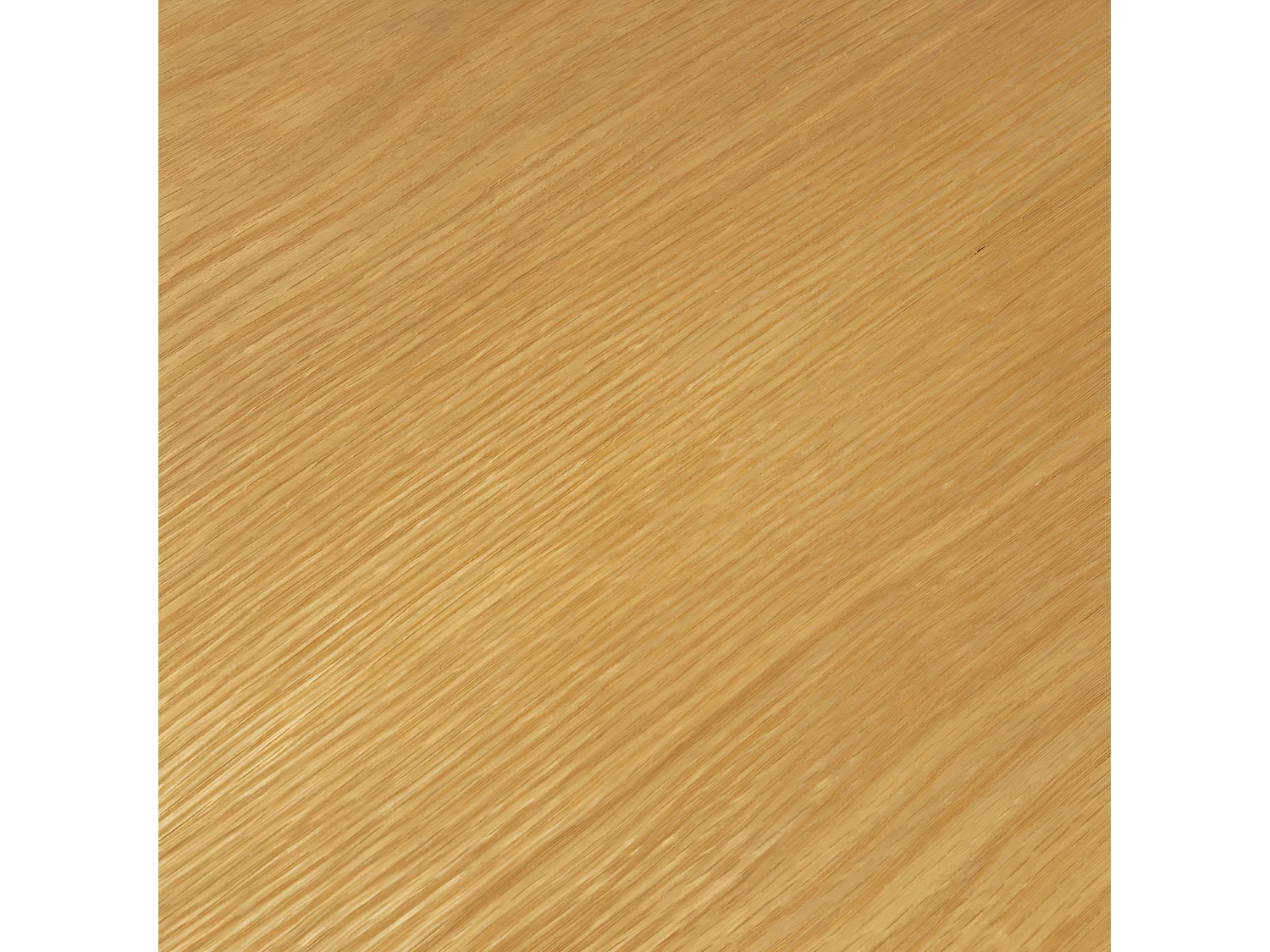 Raku - Table à manger 4 personnes ronde en bois et métal - Bois clair