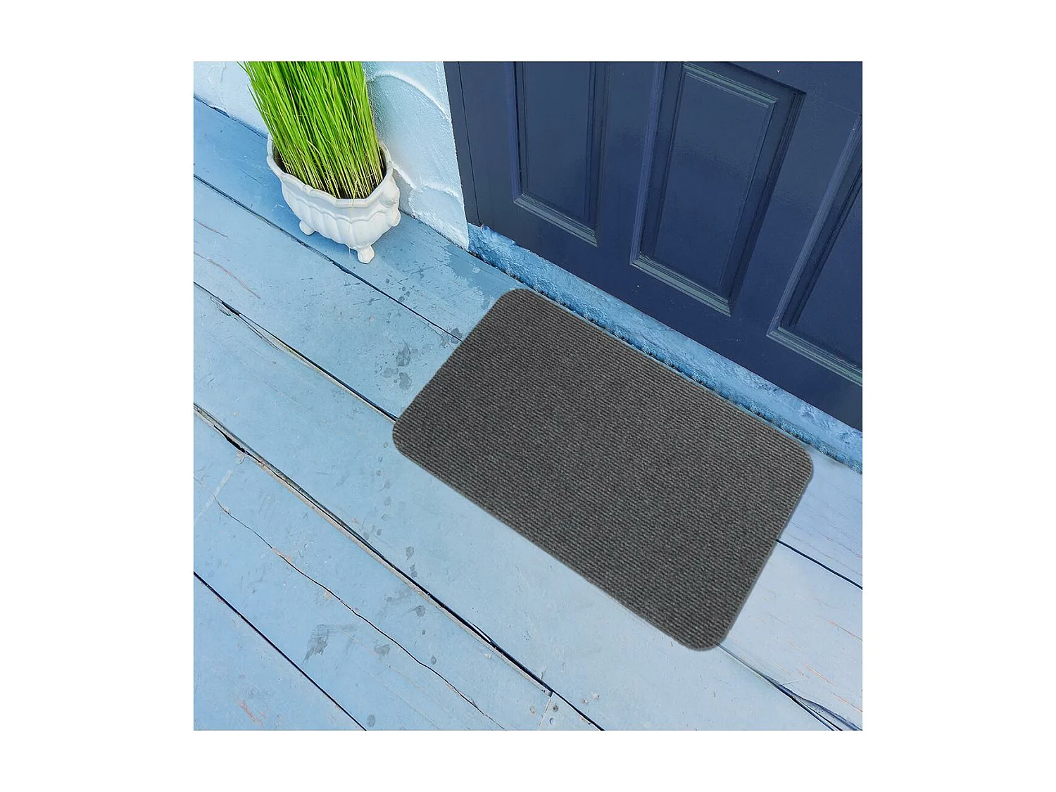 Paillasson 50x80 tissé QUICK anthracite