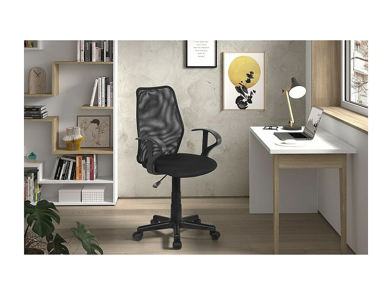 Chaise de bureau JOSH – Tissu filet – Confort et modernité pour votre espace de travail