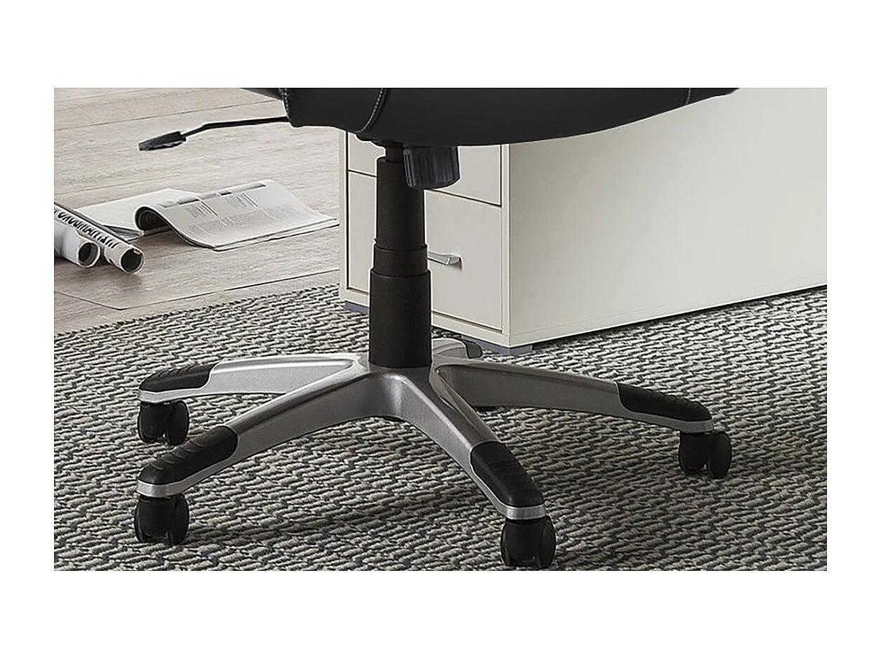 Silla de oficina LIDA - PU Negro - Confort y elegancia para tu espacio de trabajo