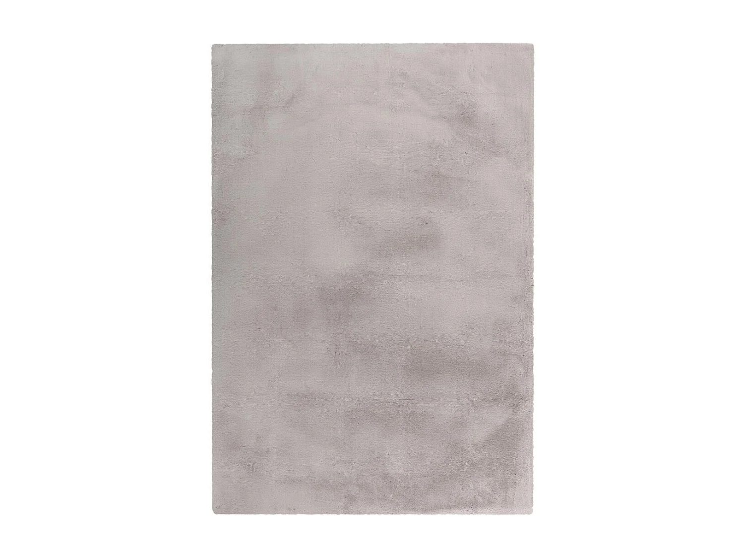 Tapis longs poils shaggy 160x230 rectangle tufté gris motif uni CAREI